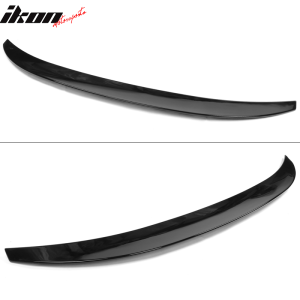 Fits 20-25 Toyota Corolla Sedan IKON Style Rear Trunk Spoiler Wing - Gloss Black - Image 5