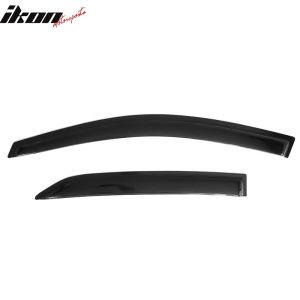 Fits 09-13 Toyota Corolla Acrylic Window Visor Vent Shade Sun Rain Guard 4PC Set - Image 5