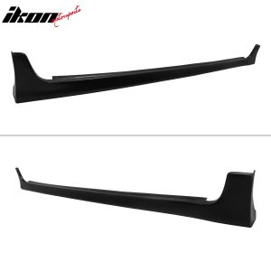 Fits 14-19 Toyota Corolla Sedan Type S Mapisa Side Skirts Extension Panel PU - Image 4