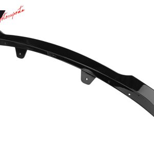 Fits 19-21 Toyota Corolla 5DR Front Bumper Lip Gloss Black ABS Spoiler Splitter - Image 5