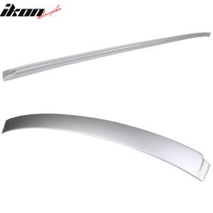 Fit 12-18 BMW 3 Series F30 AC Style Roof Spoiler #A83 Glacier Silver II Metallic - Image 5