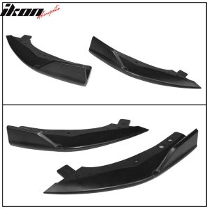 Fits 19-22 Corolla E210 Hatchback Matte Black Rear Diffuser & Bumper Splitter - Image 4