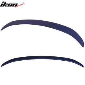 Fits 14-19 Toyota Corolla OE Style Trunk Spoiler Painted 8W7 Blue - Image 3