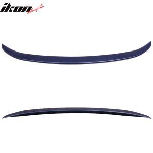 Fits 14-19 Toyota Corolla OE Style Trunk Spoiler Painted 8W7 Blue - Image 4