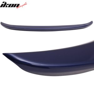 Fits 14-19 Toyota Corolla OE Style Trunk Spoiler Painted 8W7 Blue - Image 5