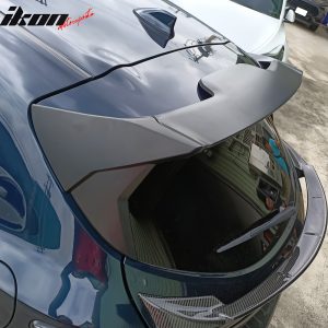 Fits 19-25 Toyota GR Corolla E210 Hatchback 5Dr 3PC Roof Spoiler Wing Unpainted - Image 3