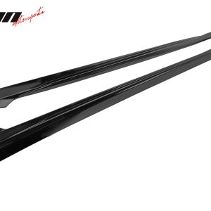 Fits 19-25 Toyota Corolla E210 Hatchback M Side Skirts Rocker Panel Matte Black - Image 4