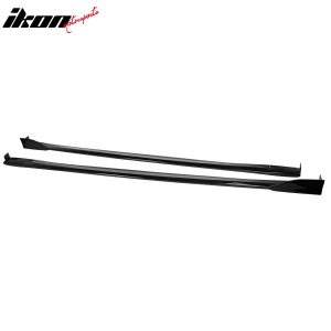 Fits 19-25 Toyota Corolla E210 Hatchback T Style Gloss Black Side Skirts Rocker - Image 3