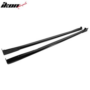 Fits 19-25 Toyota Corolla E210 Hatchback T Style Gloss Black Side Skirts Rocker - Image 4