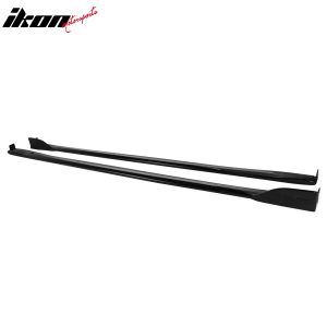 Fits 19-25 Toyota Corolla E210 Hatchback T Style Gloss Black Side Skirts Rocker - Image 5