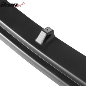 Fits 20-24 Toyota Corolla SE XSE C Style 3PCS Front Bumper Lip PP Matte Black - Image 4