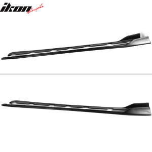Fits 14-20 Lexus IS250 IS300 IS350 AR Style Side Skirts Matte Black - PP - Image 4