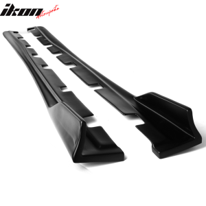Fits 14-20 Lexus IS250 IS300 IS350 AR Style Side Skirts Matte Black - PP - Image 5