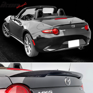 Mazda MX-5 Miata 16-25 Performance Style Trunk Spoiler Carbon Fiber CF - Image 3