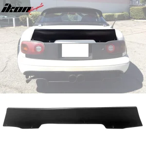 For 90-97 Mazda Miata RB Rocket Style Add-on Rear Trunk Spoiler Lip PU Unpainted - Image 6