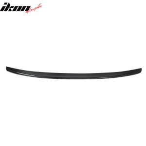 Fits 14-24 Infiniti Q50 IKON Style Carbon Fiber CF Rear Trunk Spoiler Wing Lip - Image 4