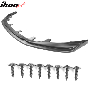 Fits 14-16 Lexus IS250 IS300 IS350 F Sport Front Bumper Lip PP Matte Black - Image 5