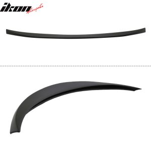 Fits 14-24 Infiniti Q50 ER Eau Rouge Style Rear Trunk Spoiler Wing Lip Unpainted - Image 3