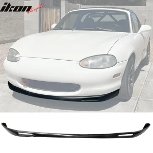Fits 99-00 Mazda Miata Unpainted OE Style Front Bumper Lip Chin Spoiler Guard PU - Image 6
