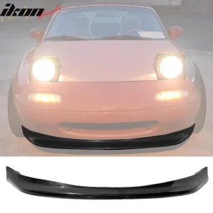 Fits 90-97 Mazda Miata MX-5 GV Type 2 Style Front Bumper Lip Lower Guard PU - Image 6