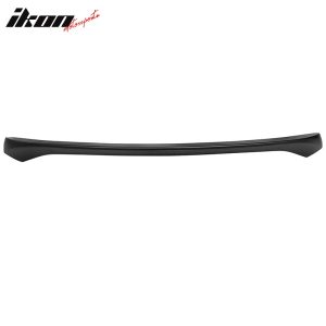 Fits 14-24 Infiniti Q50 AS Style Rear Trunk Spoiler Wing Lip Matte Black ABS - Image 5