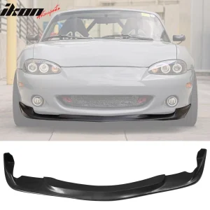 Fits 01-05 Mazda Miata MX-5 Front Bumper Lip Air Dam Chin Spoiler PU - GV Style - Image 6