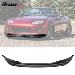 Fits 06-08 Mazda MX-5 Miata MX5 GV Style Front Bumper Lip Spoiler Unpainted PU - Image 6