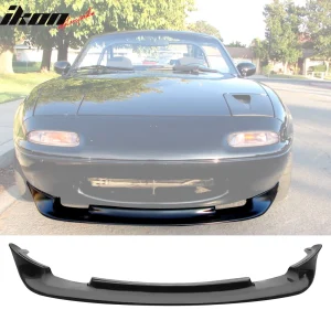 For 90-97 Mazda Miata MX5 Unpainted Front Bumper Lip Lower Spoiler PU - GV Style - Image 6