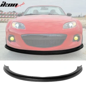Fits 13-15 Mazda MX-5 Miata Unpainted Front Bumper Lip Spoiler Guard MDA Style - Image 6