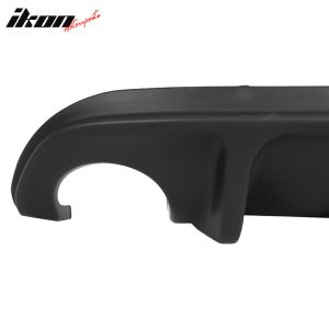 Fits 14-17 Infiniti Q50 JDM Sport Rear Bumper Diffuser Spoiler Lip Unpainted ABS - Image 5