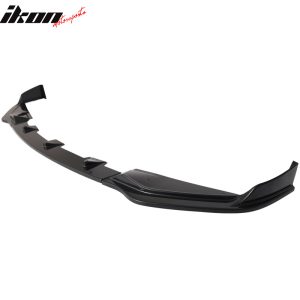 Fits 14-17 Infiniti Q50 Base Model Front Bumper Lip Spoiler Unpainted ABS 3PC - Image 4