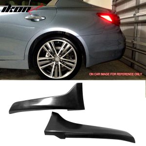 For 14-17 INFINITI Q50 JDM Sports Side Skirts Rocker Winglet Lip + Corner Aprons - Image 3