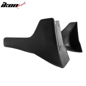 For 14-17 INFINITI Q50 JDM Sports Side Skirts Rocker Winglet Lip + Corner Aprons - Image 4