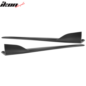 Fits 14-20 Lexus IS250 IS300 IS350 Type A Side Skirts Rockel Panel Matte Black - Image 3
