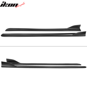 Fits 14-20 Lexus IS250 IS300 IS350 Type A Side Skirts Rockel Panel Matte Black - Image 4