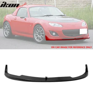 Fits 09-13 Mazda MX-5 Miata GV Style PU Front Lip Bumper Guard Lower Protector - Image 5