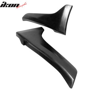 Fits 14-17 INFINITI Q50 OE Style Rear Bumper Lip Corner Aprons Splash Guards PU - Image 3