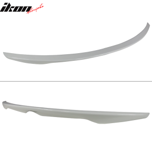 Fits 14-24 INFINITI Q50 OE Style Rear Trunk Spoiler Wing Lip Painted #QAW White - Image 3