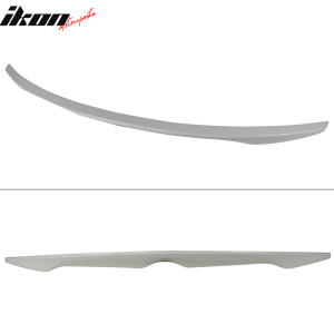 Fits 14-24 INFINITI Q50 OE Style Rear Trunk Spoiler Wing Lip Painted #QAW White - Image 4
