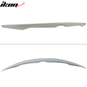 Fits 14-24 INFINITI Q50 OE Style Rear Trunk Spoiler Wing Lip Painted #QAW White - Image 5