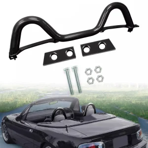 Stainless Steel Polishing Euro Style Roll Bar For 1990-2005 Mazda Miata MX5 - Image 6