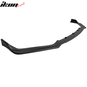 Fits 18-24 Infiniti Q50 Sport Front Bumper Lip Spoiler Splitter Matte Black 3PC - Image 4