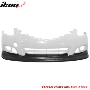 Fits 10-13 Nissan Altima Coupe 2Dr V Style Front Bumper Lip Spoiler Unpainted PU - Image 4
