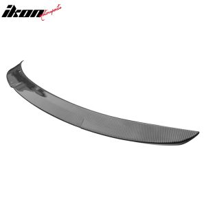Fits 19-25 Nissan Altima 4DR IKON Rear Trunk Spoiler Wing ABS Carbon Fiber Print - Image 3