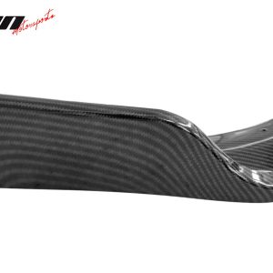 Fits 19-22 Nissan Altima Front Bumper Lip Carbon Fiber Print Spoiler PP 3PC Trim - Image 5