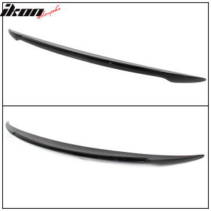 Fits 17-23 Tesla Model 3 IKON V Style Trunk Spoiler Painted #PBSB Eclipse Black - Image 5