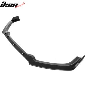 Fits 19-22 Nissan Altima Front Bumper Lip Matte Black Spoiler PP 3PC Splitter - Image 5