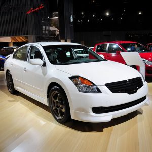 Fits 07-09 Nissan Altima Nis Style Front Bumper Lip Spoiler Guard Unpainted PU - Image 3