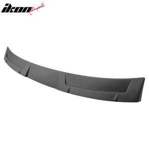 For 19-25 Nissan Altima IKON Rear Window Roof Spoiler Visor Wing Matte Black ABS - Image 4
