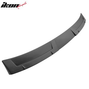 For 19-25 Nissan Altima IKON Rear Window Roof Spoiler Visor Wing Matte Black ABS - Image 5